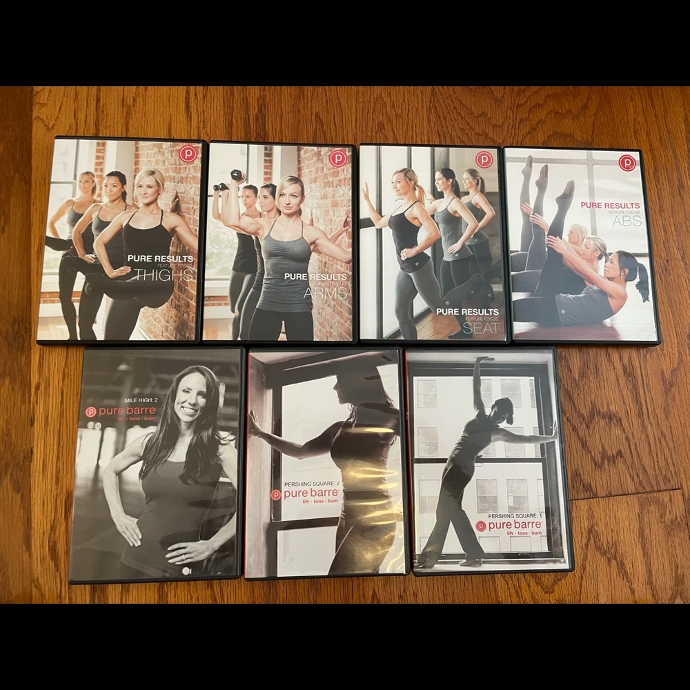 Pure Barre DVD set (7)
